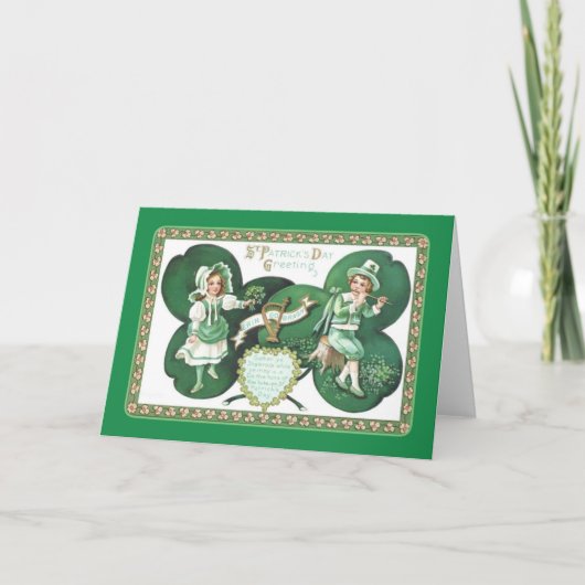  St. Patrick's Day Kaart (Voorkant)