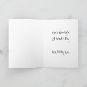 St. Patrick's Day Kaart - Man (Binnen)