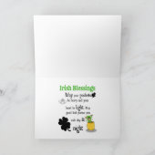 St. Patrick's Day Kaart met Alligator (Binnen)