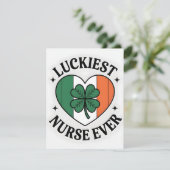 St. Patrick's Day kaart verpleegster vriendin (Staand voorkant)