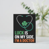St. Patrick's Day kaart voor dokter (Staand voorkant)