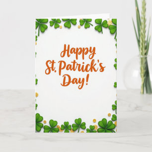 St. Patricks Day kaart voor echtgenoot