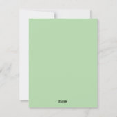 St. Patrick's Day kaart voor jongens Dinosaur (Achterkant)