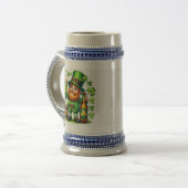 St. Patrick's Day Kabouter Bier Design-65218 Bierpul (Voorkant links)