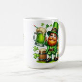 St. Patrick's Day Kabouter Bier Design-65218 Koffiemok (Voorkant rechts)
