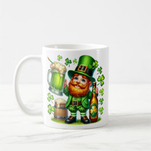 St. Patrick's Day Kabouter Bier Ontwerp-65218 Koffiemok