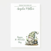 St. Patrick's Day Kabouter Bureaunotities Post-it® Notes (Voorkant)