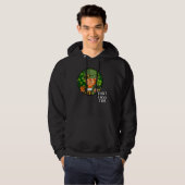 St Patricks Day Kabouter Die Meid Toch Hoodie (Voorkant volledig)