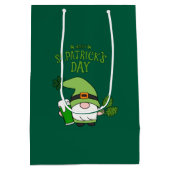 St. Patrick's Day Kabouter Groene Cadeautas (Achterkant)