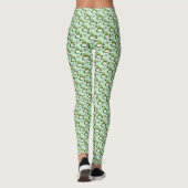 St. Patrick's Day Kabouter Groene Leggings (Achterkant)