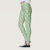 St. Patrick's Day Kabouter Groene Leggings (Links)