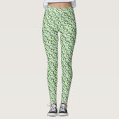 St. Patrick's Day Kabouter Groene Leggings (Voorkant)