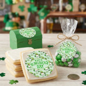 St. Patrick's Day Kabouter Groene Sticker