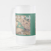 St. Patrick's Day Kabouter Kat  Matglas Bierpul (Voorkant links)