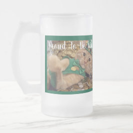 St. Patrick's Day Kabouter Kat Matglas Bierpul