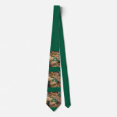 St. Patrick's Day Kabouter Kat Stropdas (Voorkant)