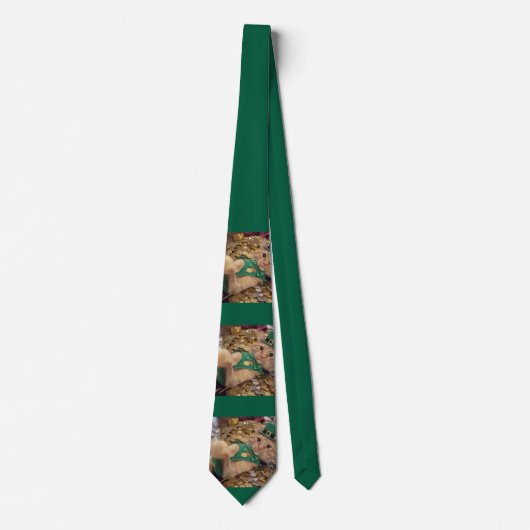 St. Patrick's Day Kabouter Kat Stropdas (Voorkant)