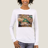 St. Patrick's Day Kabouter Kat  Tri-Blend Shirt (Voorkant volledig)
