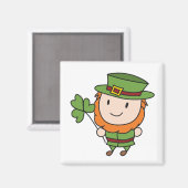 St. Patrick's Day Kabouter  Magneet (Voorkant / Achterkant)