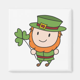 St. Patrick's Day Kabouter  Magneet