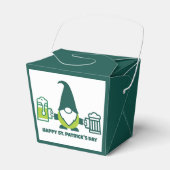 St. Patrick's Day Kabouter met Bierpul Bedankdoosjes (Voorkant Zijde)