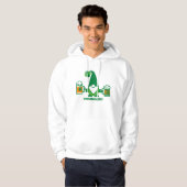 St. Patrick's Day Kabouter met Bierpul Hoodie (Voorkant volledig)