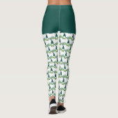 St. Patrick's Day Kabouter met Bierpul Leggings (Achterkant)
