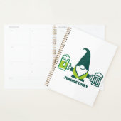 St. Patrick's Day-kabouter met bierpul Planner (Display)