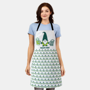 St. Patrick's Day Kabouter met Bierpul Schort