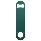 St. Patrick's Day Kabouter met Bierpul Speed Flessenopener (Achterkant)