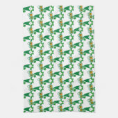 St. Patrick's Day Kabouter met Bierpul Theedoek (Verticaal)