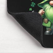 St. Patrick's Day Kabouter Met Groene Baard Grappi Muismat (Hoek)