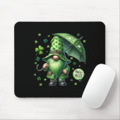 St. Patrick's Day Kabouter Met Groene Baard Grappi Muismat (Met muis)