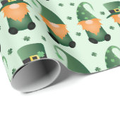 St. Patricks Day Kabouter Patroon Cadeaupapier (Rol Hoek)