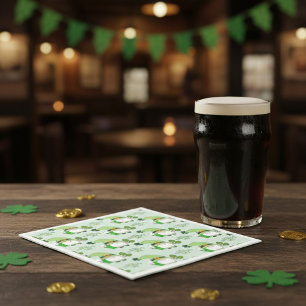 St. Patrick's Day Kabouter Servetten