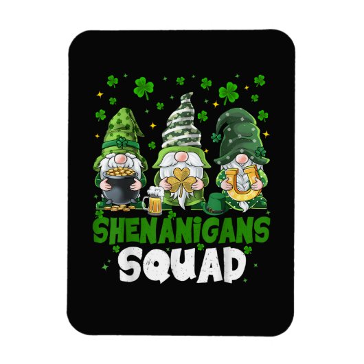 St. Patrick's Day Kabouter Shenanigans Squad Heili Magneet (Verticaal)