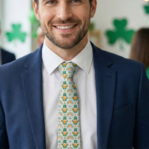 St. Patrick's Day Kabouter  Stropdas