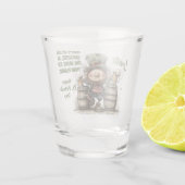 St. Patrick's Day Kabouter Toast Shotglas Shot Glas (Achterkant)