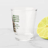 St. Patrick's Day Kabouter Toast Shotglas Shot Glas (Rechts)
