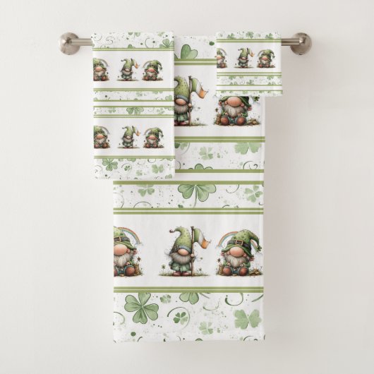 St. Patrick's Day Kabouterpatroon Bad Handdoek (Insitu)
