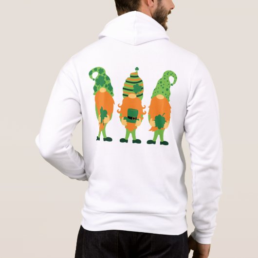 St. Patrick's Day Kabouters-59065 Hoodie (Achterkant)