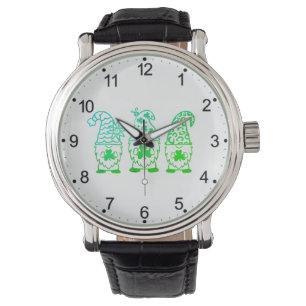 St. Patrick's Day Kabouters-67845 Horloge