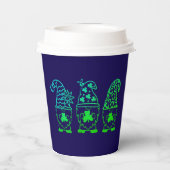 St. Patrick's Day Kabouters-67845 Papieren Bekers (Achterkant)