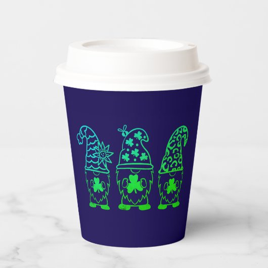 St. Patrick's Day Kabouters-67845 Papieren Bekers (Voorkant)
