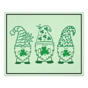 St. Patrick's Day Kabouters-67845 Perfect Poster