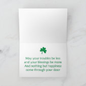 St. Patrick's Day kabouters  Feestdagen Kaart (Binnen)