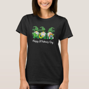 St. Patrick's Day Kabouters graven Klaver Hoefijze T-shirt