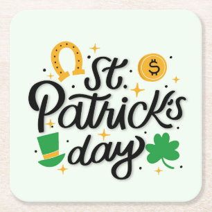 St Patricks Day Kartonnen Onderzetters