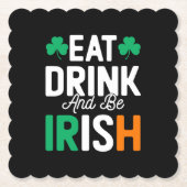 St Patrick's Day  Kartonnen Onderzetters (Voorkant)