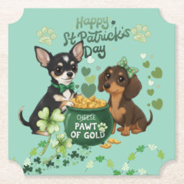 St. Patrick's Day Kartonnen Onderzetters